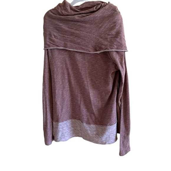 Free People Beach Cocoon Cowl Pullover Rose - Picture 6 of 7